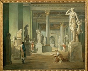 Årstidernes sal på Louvre ...