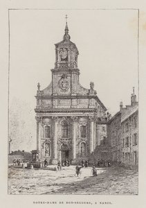 Notre-Dame De Bon-Secours, A Nancy (stik) af Hubert Clerget