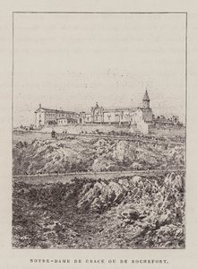 Notre-Dame De Grace Ou De Rochefort (kobberstik) af Hubert Clerget