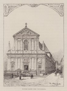 Notre-Dame Des Victoires (kobberstik) af Hubert Clerget