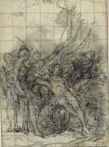 Adonis (?) død af Hubert Francois Gravelot