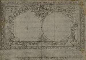 Studie til medaljoner, i Tacitus "Tiberius, eller de seks første bøger i Annalerne", bog III, bind 2 af Hubert Francois Gravelot