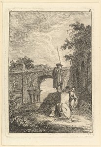 Triumfbuen.n.d. af Hubert Robert