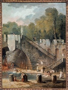 Vasken. 1700-tallet (olie på lærred) af Hubert Robert