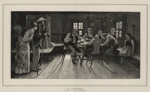 Et dilemma af Hubert von Herkomer