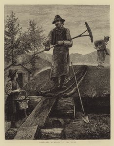 Kulbrændere i Alperne af Hubert von Herkomer