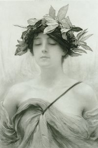 Daphne (blandet metode gravering) af Hubert von Herkomer