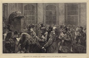 Gudstjeneste for hyrder og hyrder, et studie i Berners Hall, Islington