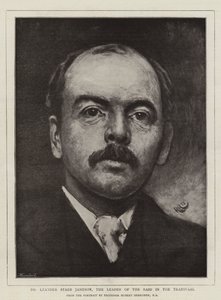 Dr. Leander Starr Jameson, lederen af razziaen i Transvaal af Hubert von Herkomer