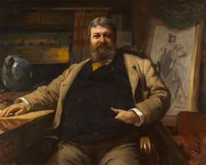 H. H. Richardson, 1886. af Hubert von Herkomer