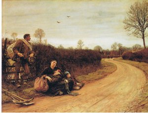 Hårde tider af Hubert von Herkomer