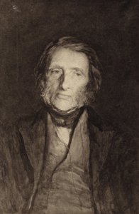 John Ruskin (1819-1900), engelsk forfatter, kunstkritiker, kunstner og socialtænker af Hubert von Herkomer