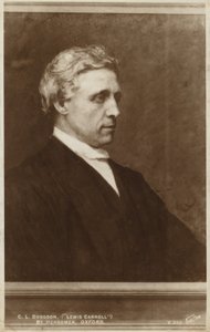 Lewis Carroll (1832-1898), engelsk forfatter af Hubert von Herkomer