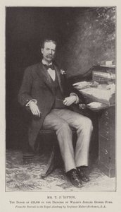 Mr. T J Lipton, donor af £25.000 til Princess of Wales