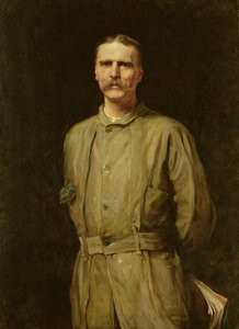 Portræt af Archibald Forbes, krigskorrespondent, 1881
