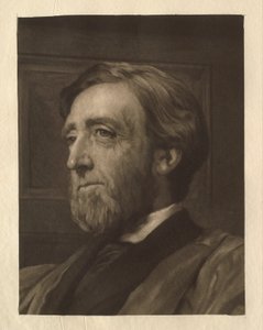 Portræt af Arthur Wellesley Peel (1829-1912), formand for Underhuset af Hubert von Herkomer