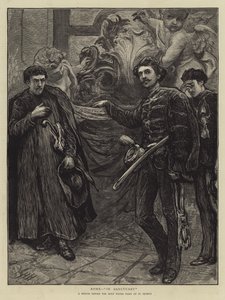 Rom, i en helligdom af Hubert von Herkomer