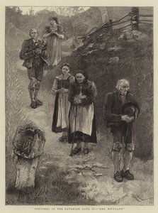 Skitser i de bayerske alper, II, Der Bittgang