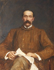 William Leonard Courtney af Hubert von Herkomer