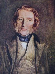 portræt af John Ruskin af Hubert von Herkomer