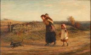 Rustic Joy (olie på lærred)