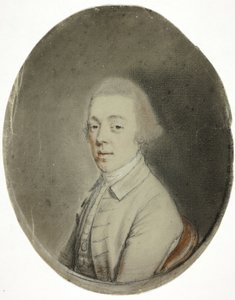 Portræt af en mand af Hugh Douglas Hamilton