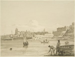 En del af den flydende havn mellem Ropewalk og Canon