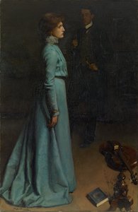 Damen i blåt (hr. og fru J S MacDonald)