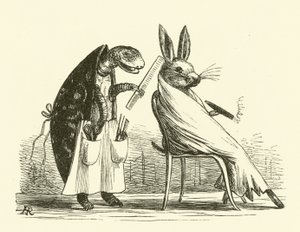 Skildpadde og hare (gravering)