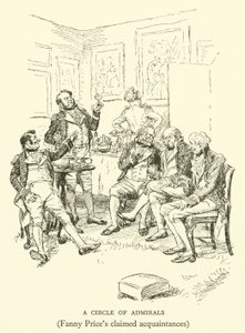 A Circle of Admirals, Fanny Prices påståede bekendte (gravering) af Hugh Thomson