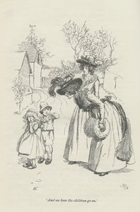 Og se, hvordan børnene fortsætter, 1896 af Hugh Thomson