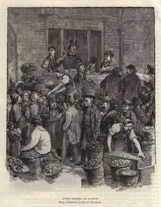 Covent Garden - en auktion af Hugh Thomson