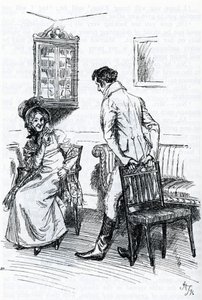 "Emma et Mr Knightley" (illustration) af Hugh Thomson