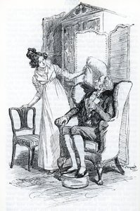 "Emma et Mr Knightley" (illustration) af Hugh Thomson