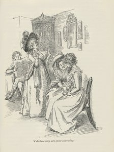 Jeg erklærer, at de er ret charmerende, 1896 af Hugh Thomson