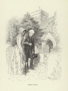 Illustration til Amos Barton af George Eliot af Hugh Thomson