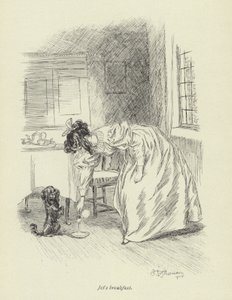 Illustration til Amos Barton af George Eliot af Hugh Thomson