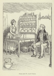 Illustration til Amos Barton af George Eliot af Hugh Thomson