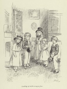 Illustration til Amos Barton af George Eliot af Hugh Thomson