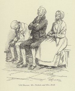Illustration til Amos Barton af George Eliot af Hugh Thomson