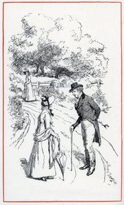 Illustration til "Emma" af Jane Austen (illustration) af Hugh Thomson