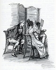 Illustration til "Emma" af Jane Austen. Af Hugh Thomson (illustration) af Hugh Thomson