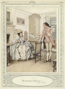 Illustration til Goldsmith