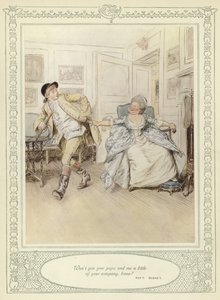 Illustration til Goldsmith