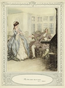 Illustration til Goldsmith