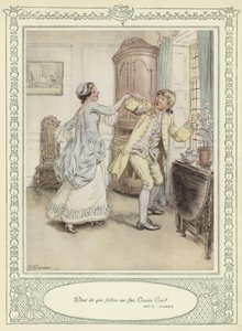 Illustration til Goldsmith