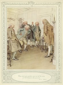 Illustration til Goldsmith