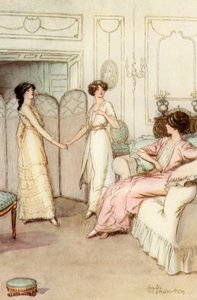 Illustration til J M Barrie The Admirable Crichton af Hugh Thomson