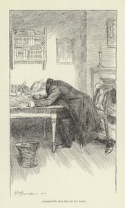 Illustration til Janets Repentance af George Eliot af Hugh Thomson