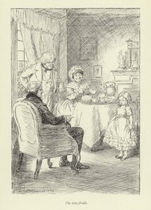 Illustration til Janets Repentance af George Eliot af Hugh Thomson